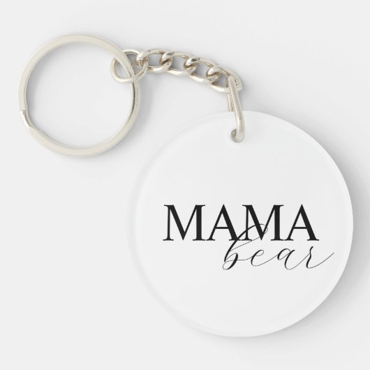 Mama Bear Keychain (Voorkant)