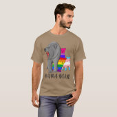 Mama Bear Lgbt Gayrans Pride Support Lgbtq Parade  T-shirt (Voorkant volledig)