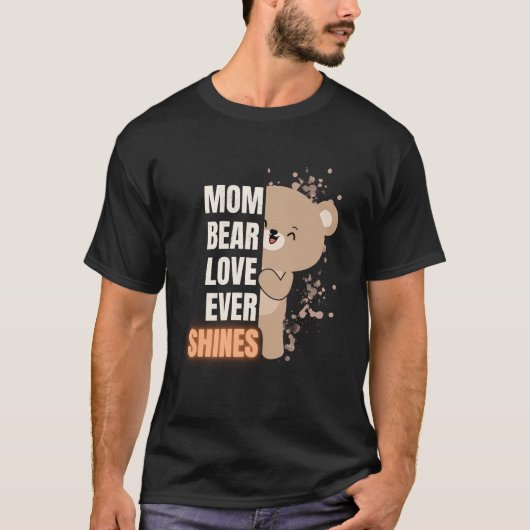 Mama Bear Shirt Cute Graphic Design (Voorkant)