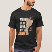 Mama Bear Shirt Cute Graphic Design (Voorkant)