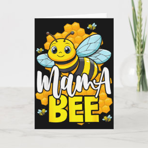 Mama Bee Familie Bee Eerste Bij-dag Outfits  Kaart