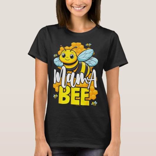 Mama Bee Family Bee First Bee Day Outfits  T-shirt (Voorkant)