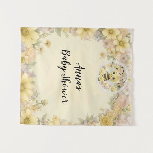 Mama Bee Wandkleed (Voorkant (horizontaal))