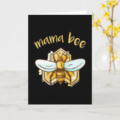 Mama Beeldboedel Gift Bijenhouder mam Kaart (Gele Bloem)