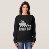 Mama Beer 3 Cubs Mama Beer Mam 3 Kind Trui (Voorkant volledig)