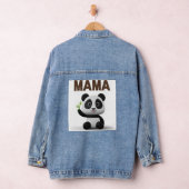 MAMA BEER 3 D ART GRAFISCH DOEL MOEDER WINTER DENIM JACKET (Hangar)