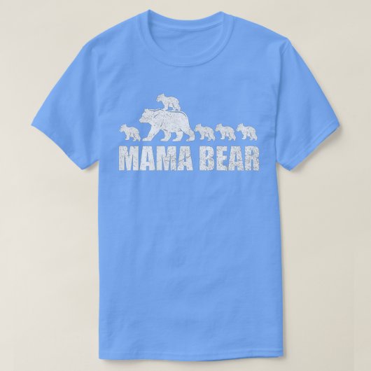 Mama Beer 5 Cubs Mama Beer Mam 5 Kind T-shirt (Design voorkant)