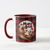Mama Beer Baby Beer Kerst - Beste Mam Gift Mok (Links)