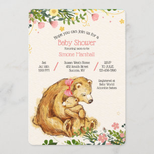 Mama Beer Baby Beer Shower Invitation Kaart