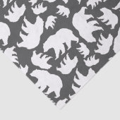 Mama Beer Baby shower Woodland Lodge Tissuepapier (Detail)