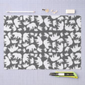 Mama Beer Baby shower Woodland Lodge Tissuepapier (Craft)