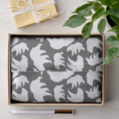 Mama Beer Baby shower Woodland Lodge Tissuepapier (Geschenk)