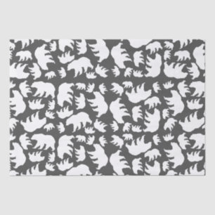 Mama Beer Baby shower Woodland Lodge Tissuepapier