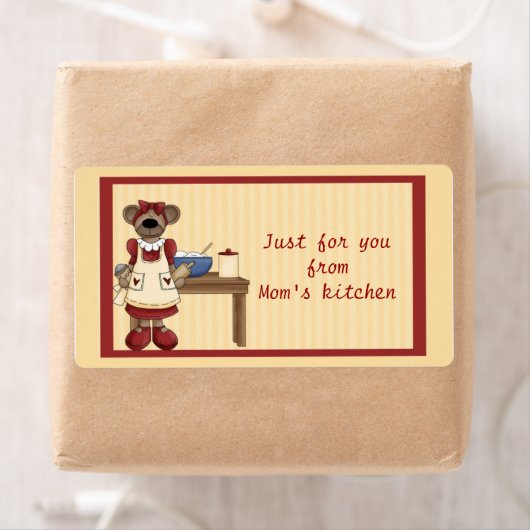 Mama Beer bakken Etiket (Insitu)