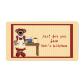 Mama Beer bakken Etiket (Voorkant)