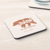 Mama Beer Bier Onderzetter (Linkerzijde)