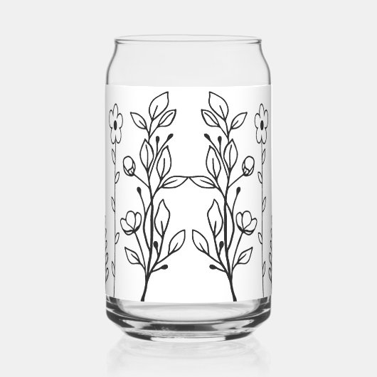 Mama Beer Blikvorm Glas (Rechts)