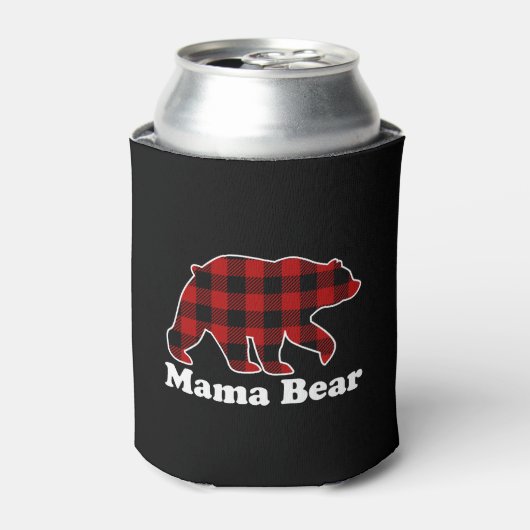 Mama Beer Buffalo Plays Kerstmis Blikjeskoeler (Blikje Voorkant)