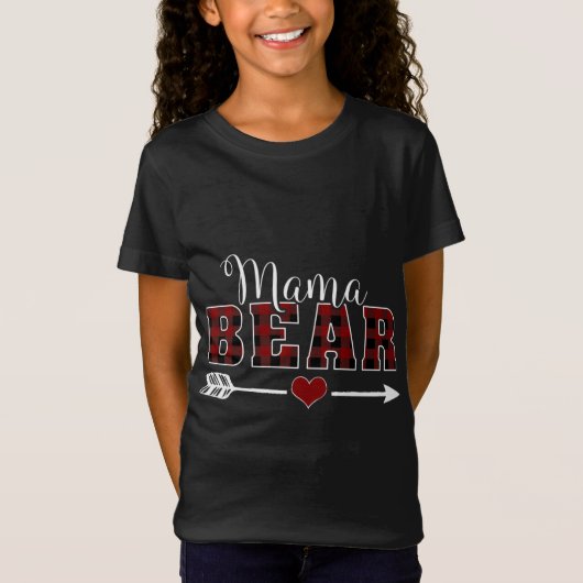 Mama Beer Buffalo Pset Arrow hart kerstmis T-shirt (Voorkant)