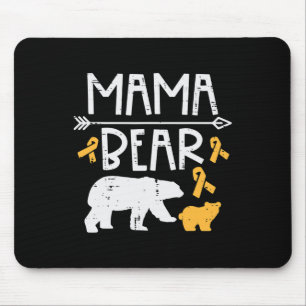 Mama Beer Childhood Cancer Ribbon Awareness Mo Muismat