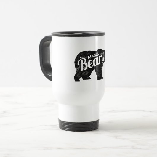 Mama Beer Coffee Travel Mug Reisbeker (Voorkant links)