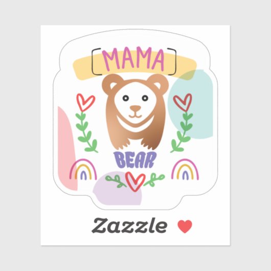 Mama Beer Cozy #3 Sticker (Vel)