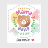 Mama Beer Cozy #4 Sticker (Vel)