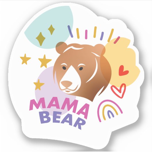 Mama Beer Cozy #5 Sticker (Voorkant)