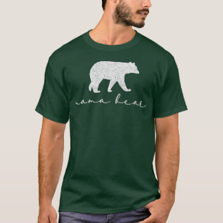 Mama Beer Cute Moederdag Gift White T-shirt