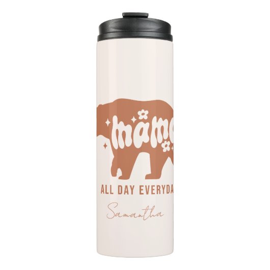 Mama Beer - de hele dag door Thermosbeker (Voorkant)