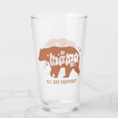 Mama Beer de hele dag Glas (Achterkant)