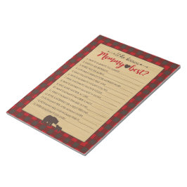 Mama Beer die weet mama beste Baby spel - 40 Pack Notitieblok