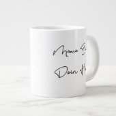 Mama Beer. Doin Hair. Grote Koffiekop (Voorkant rechts)