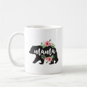 Mama Beer Elegant Rustic Floral Flowers mama Koffiemok (Links)