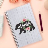 Mama Beer Elegant Rustic Floral Flowers mama Planner