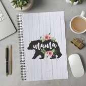 Mama Beer Elegant Rustic Floral Flowers mama Planner