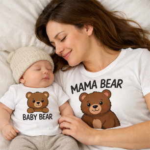 Mama Beer en Baby Beer T-shirt