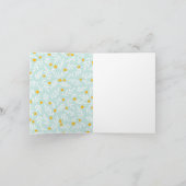 Mama Beer en Baby Boy bedankje Kaart (Binnen)