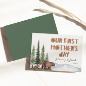 Mama Beer en haar Moederdag Kaart