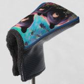 Mama Beer en welpen Golfheadcover (3/4 voorkant)