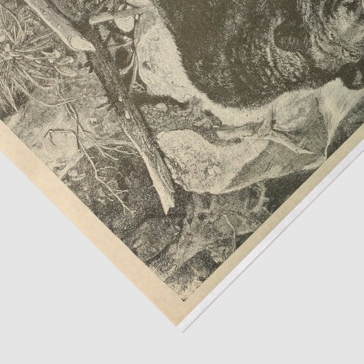 Mama Beer Ephemera Decoupage Tissuepapier (Detail)