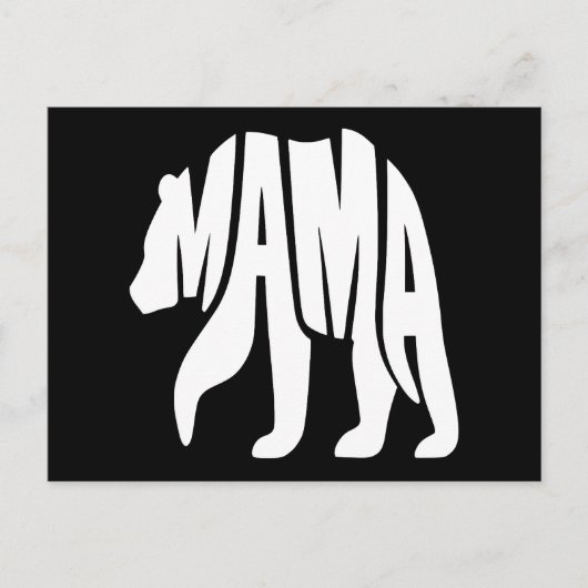 Mama Beer Feestdagenkaart (Voorkant)