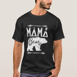 Mama Beer Grappig Moederdag Oma Matching Husb T-shirt