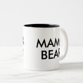 Mama Beer | grappige humor grap mok (Voorkant rechts)