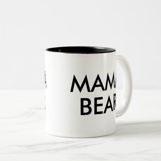 Mama Beer | grappige humor grap mok (Voorkant rechts)