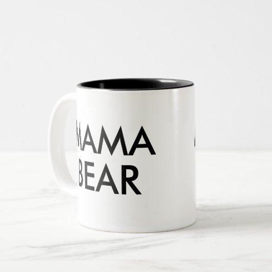 Mama Beer | grappige humor grap mok (Voorkant links)