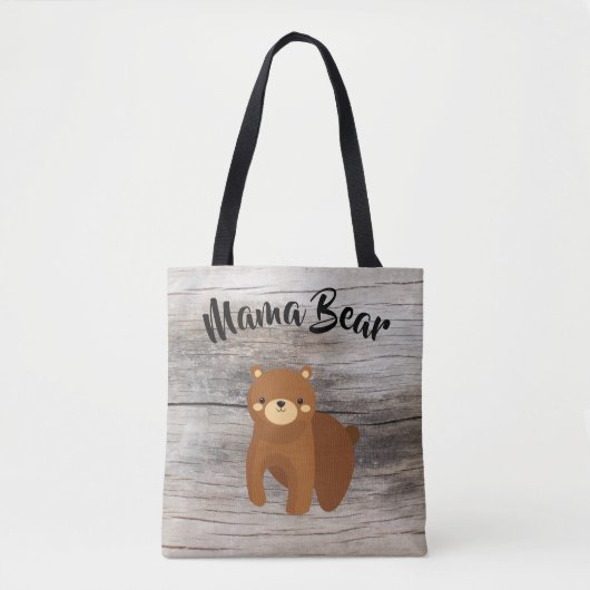 Mama Beer - Grote familie mam Gift Tote Bag (Voorkant)