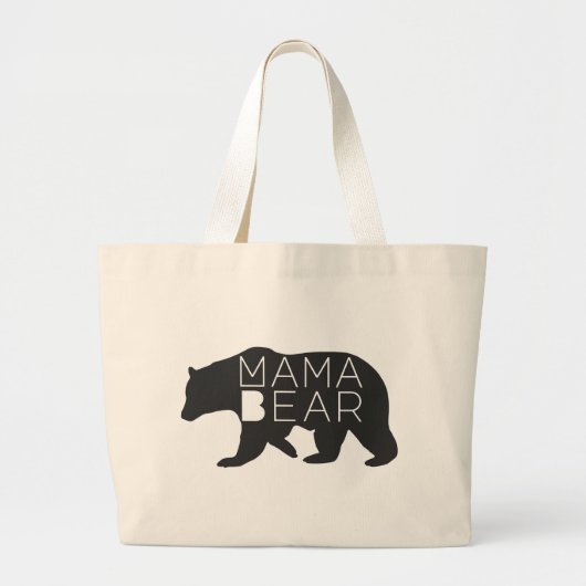 Mama Beer Grote Tote Bag (Voorkant)