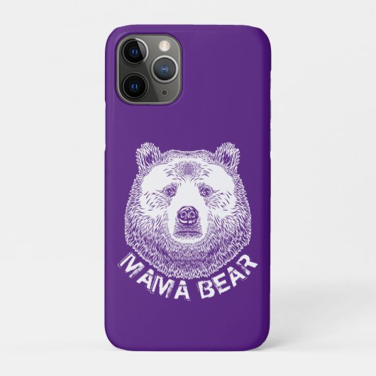 Mama Beer, hand-tekening illustratie Case-Mate iPhone Case (Achterkant)