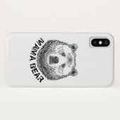 Mama Beer, hand-tekening illustratie Case-Mate iPhone Case (Achterkant (horizontaal))